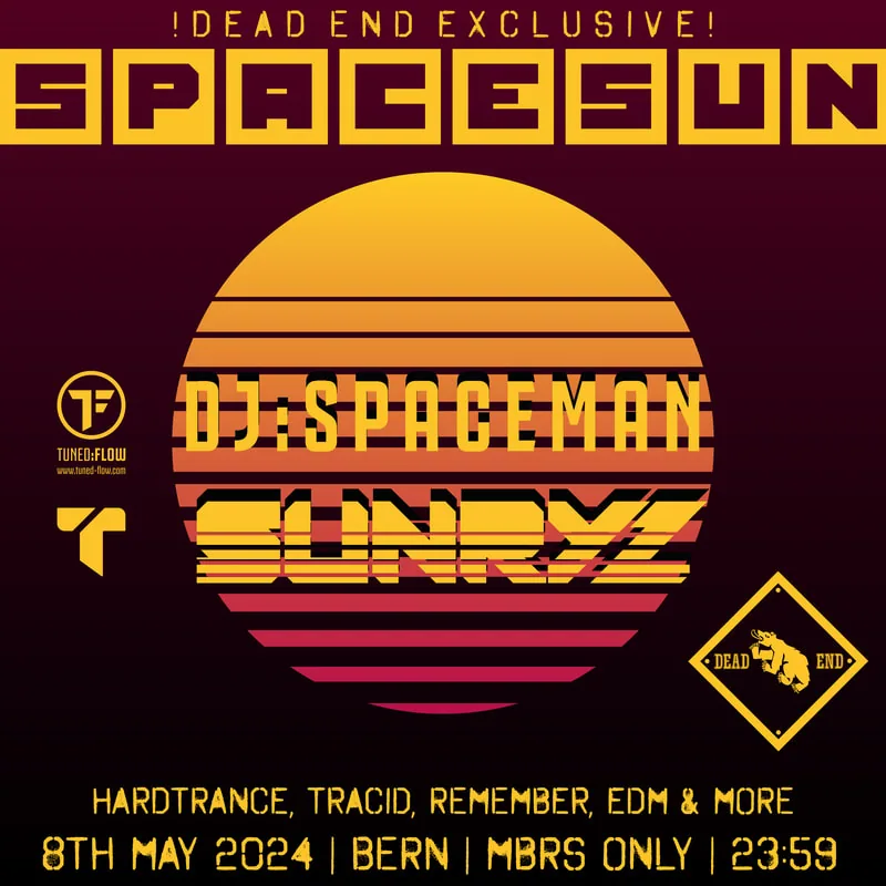 spacesun ii v1 yellow black tunedflow think trance